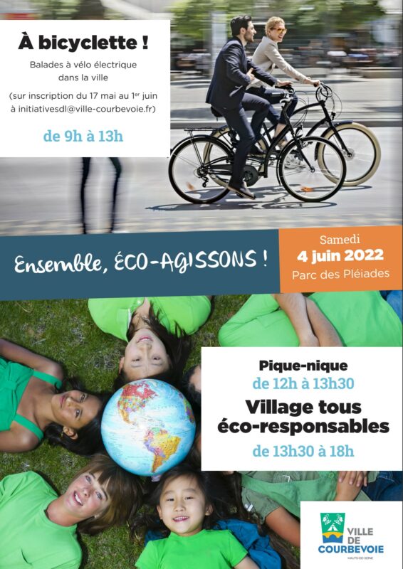 [Agenda] 4 juin 2022 : Village tous éco-responsables à Courbevoie