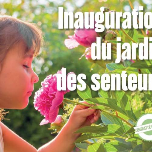 [Agenda] 3 juin : inauguration du jardin des senteurs