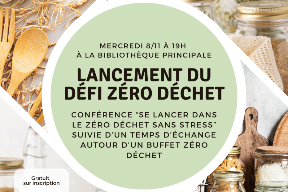 Lancement du défi zéro déchet