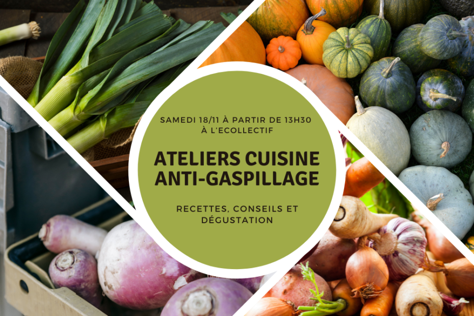 Défi Zéro Déchet : ateliers de cuisine anti-gaspillage