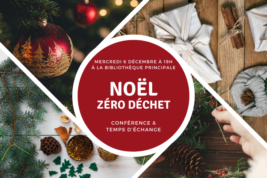 Défi Zéro Déchet : Noël et les fêtes [conférence]