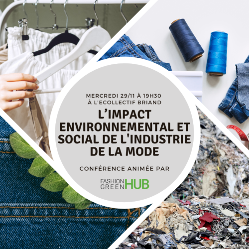 Défi Zéro Déchet : l’impact environnemental et social de l’industrie de la mode [Conférence]