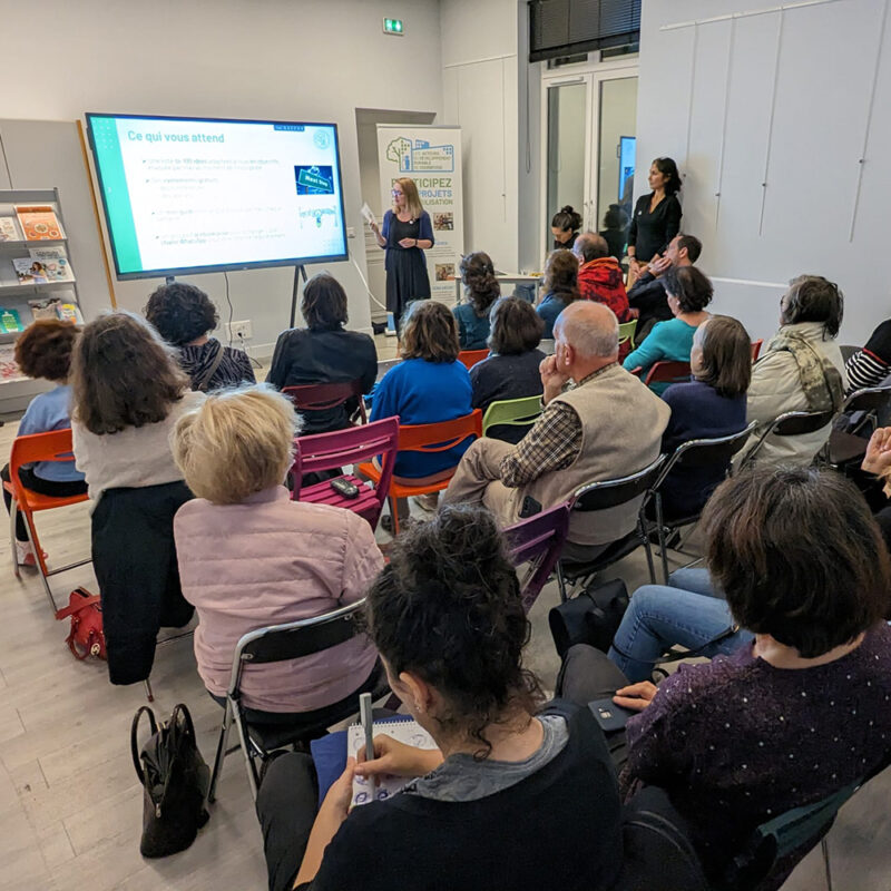 conférence sur le thème "le zéro déchet : se lancer sans stress"