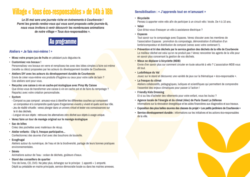 Tous éco-responsables