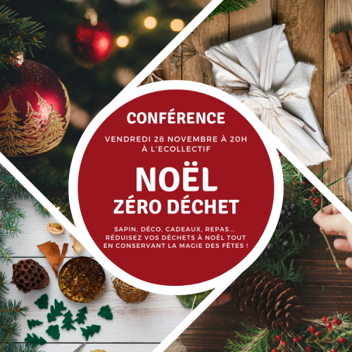 Conférence « Noël et le Zéro Déchet » le 28 novembre 2025
